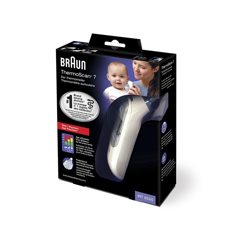 BRAUN 博朗 宝宝耳温计 红外线耳温枪